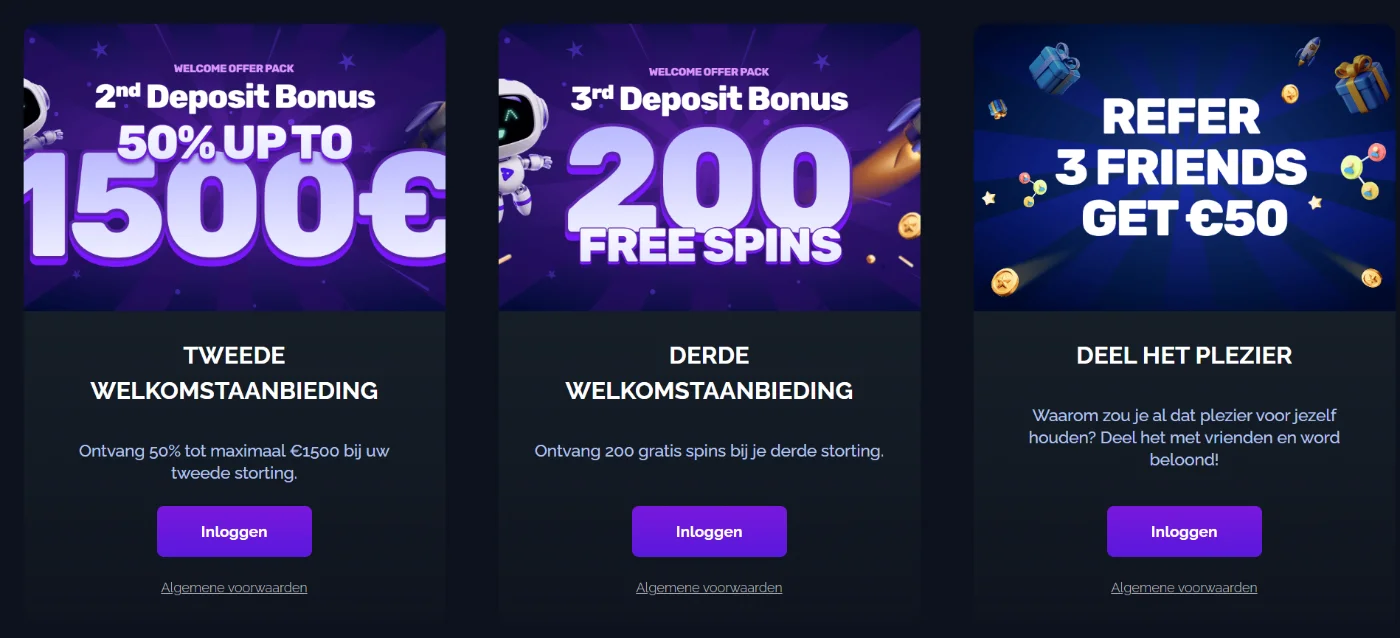 Fortunica Casino Promoties & Bonussen